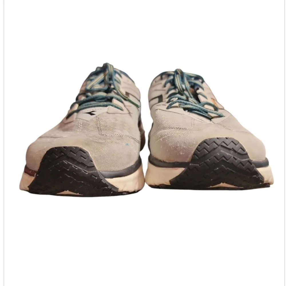 Diadora Equipe Nucleo Men Running Shoes Gray Mediterranean 10.5 Athletic Sneaker - Picture 5 of 12